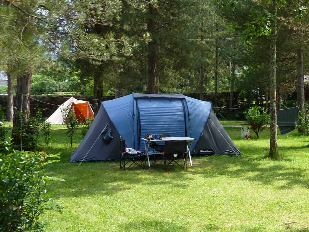 emplacement camping randonneur en Ariège